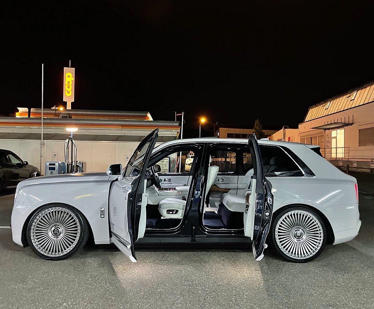Rolls-Royce Cullinan auf Schmiederädern – THP