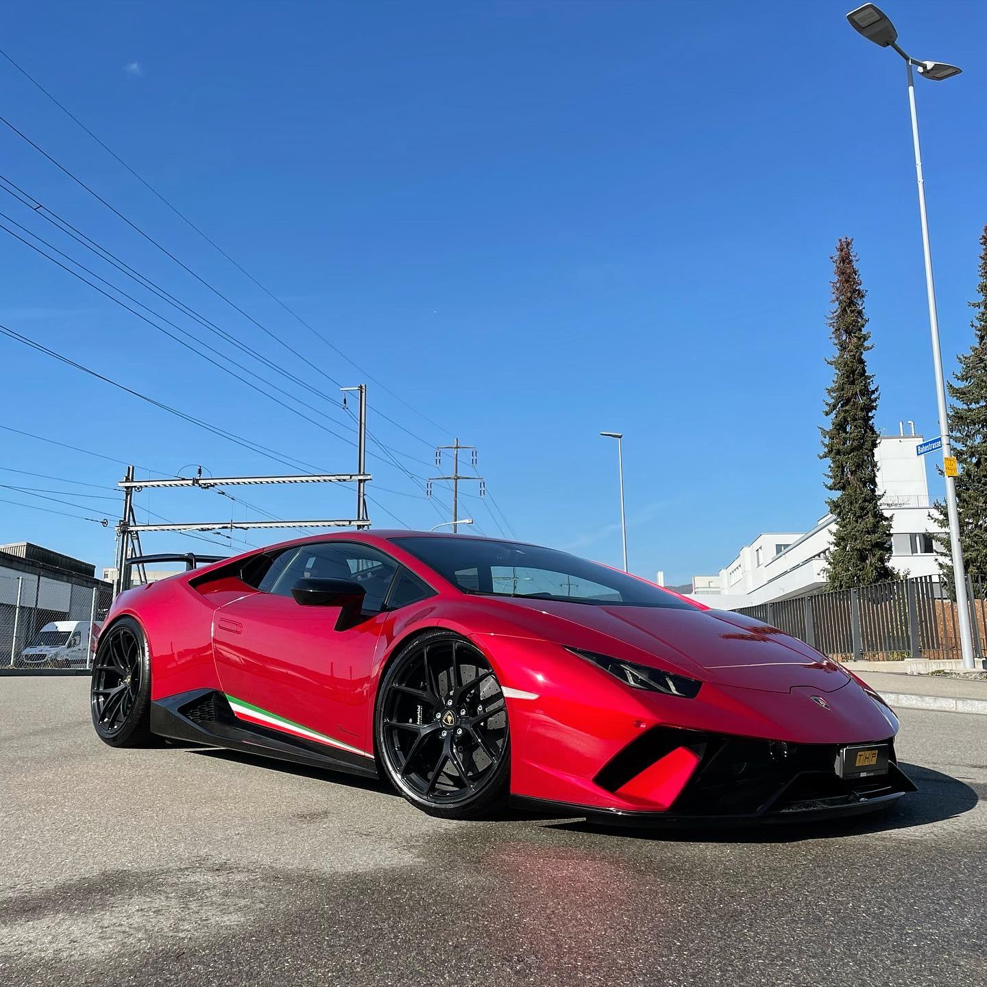 Lamborghini Huracán Performante auf Schmiederädern – THP