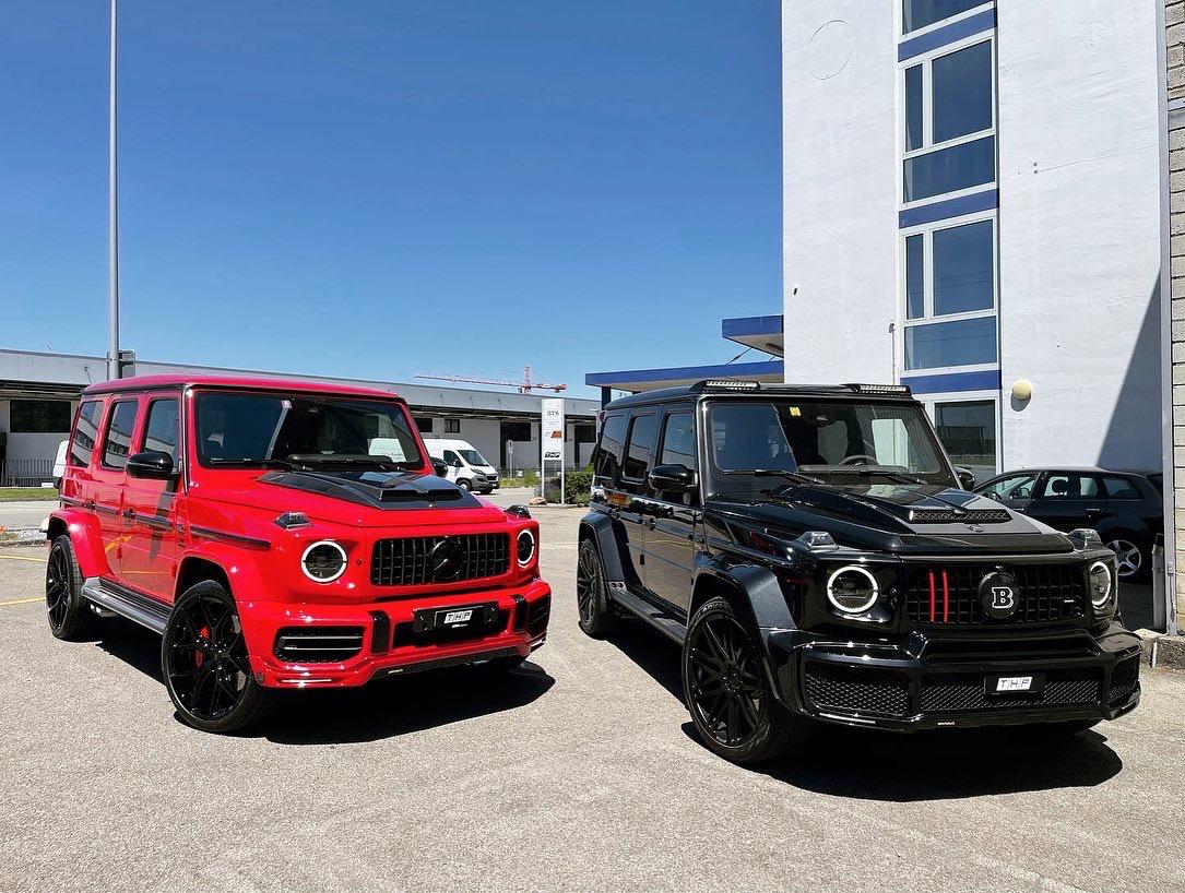Brabus G-Klasse Widestar Duo bei THP